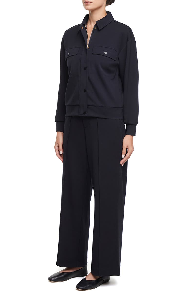 Three Dots Zora Jacket, Alternate, color, Black Beauty