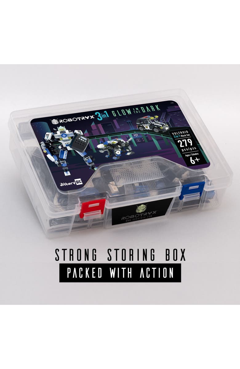 JitteryGit Robotryx Police Voltroid, Alternate, color, Blue