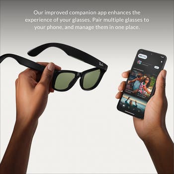'Ray-Ban Meta Wayfarer 53mm Polarized Square Smart Sunglasses