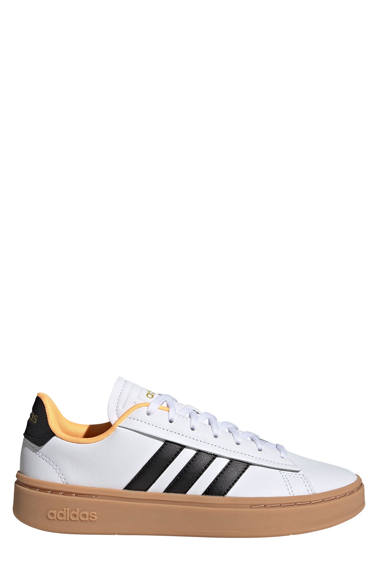 adidas Grand Court Alpha Leather Sneaker, Alternate, color, 