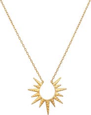 Satya Jewelry Incandescent Glow Gold Starburst Necklace