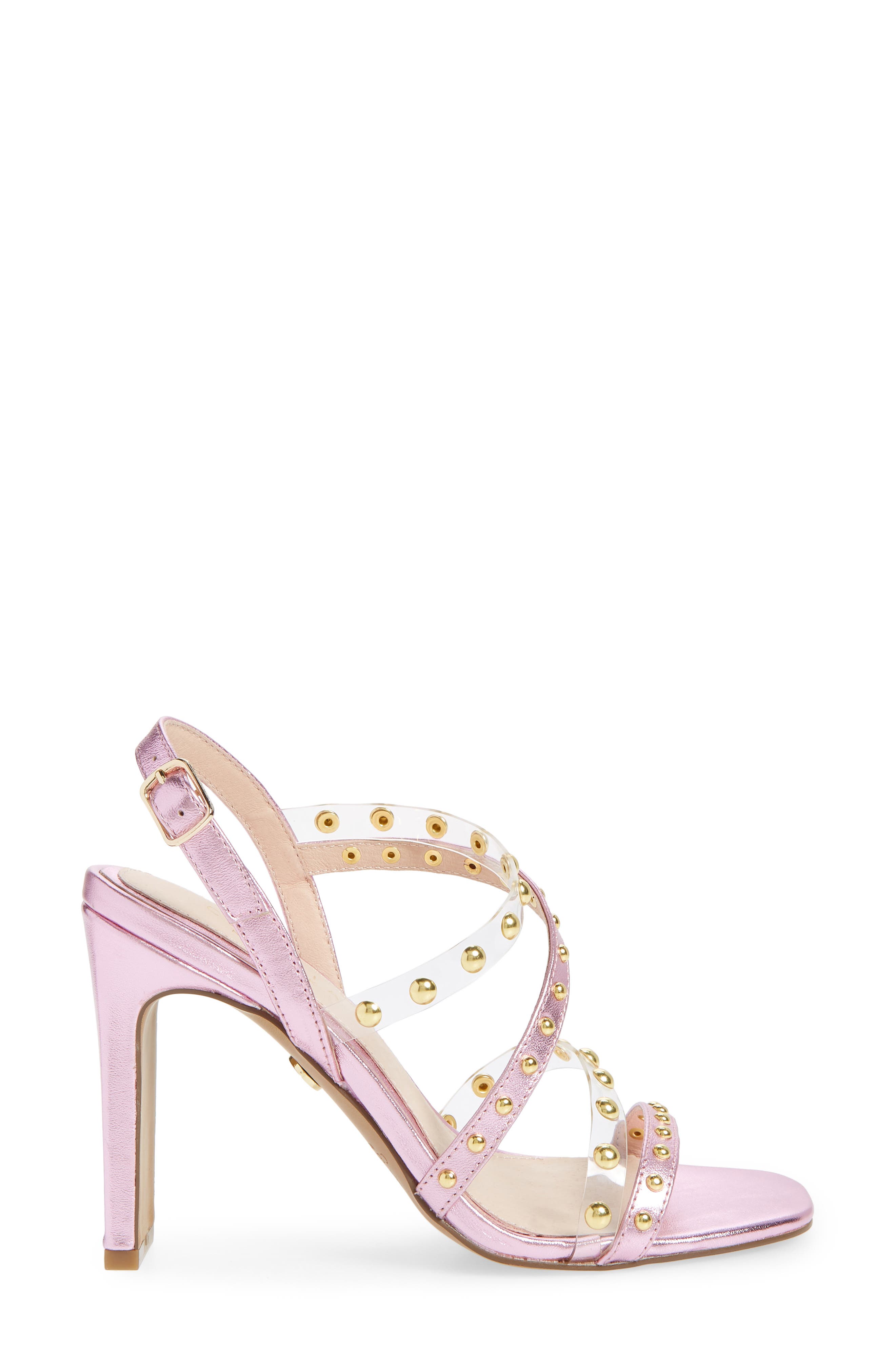 Vanessa Studded Sandal, Alternate, color, ICE PINK LEATHER