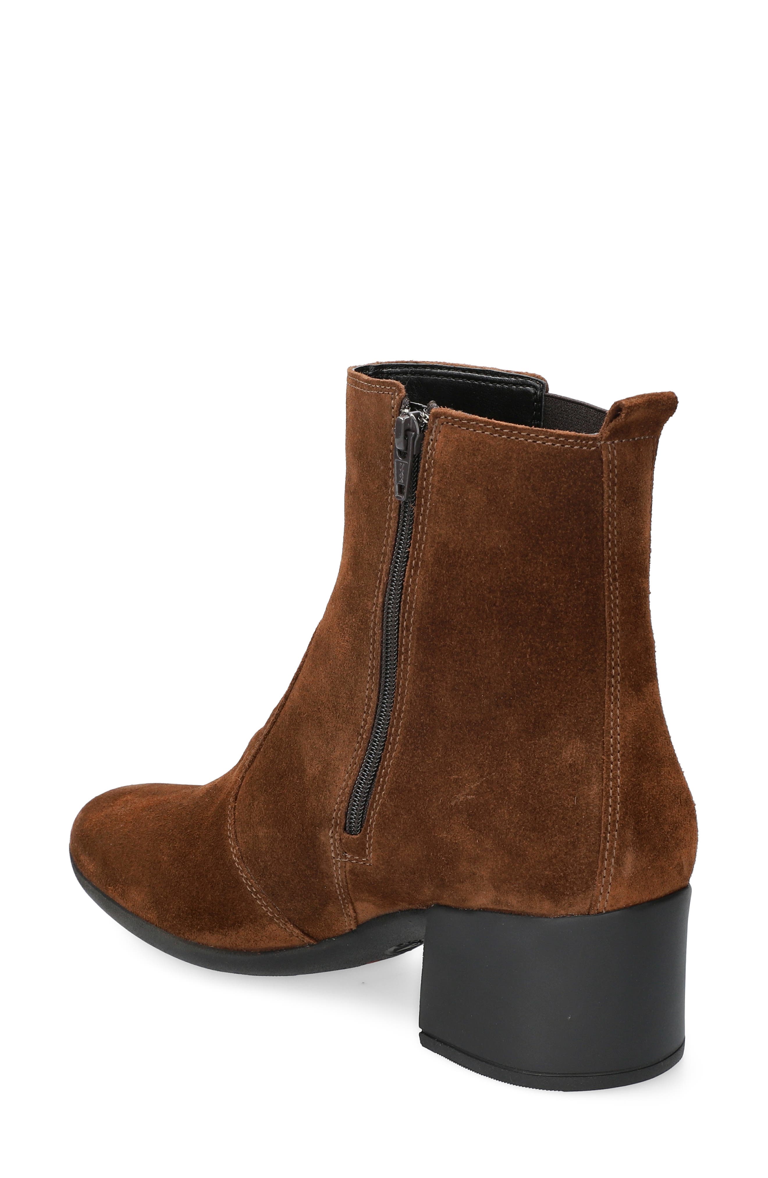 Zelia Bootie, Alternate, color, BROWN 3658N