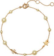 Tory Burch Delicate Moondance Pearl Bracelet