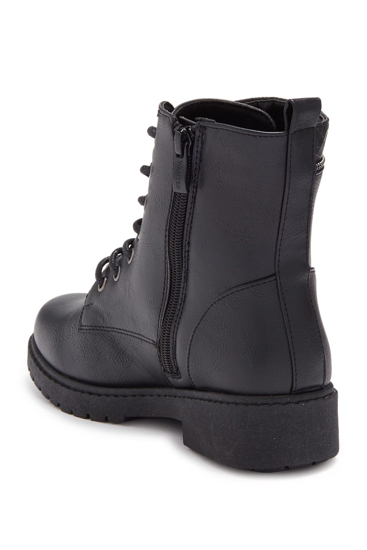 WANTED FOOTWEAR Mission Lace-Up Combat Boot, Alternate, color, 