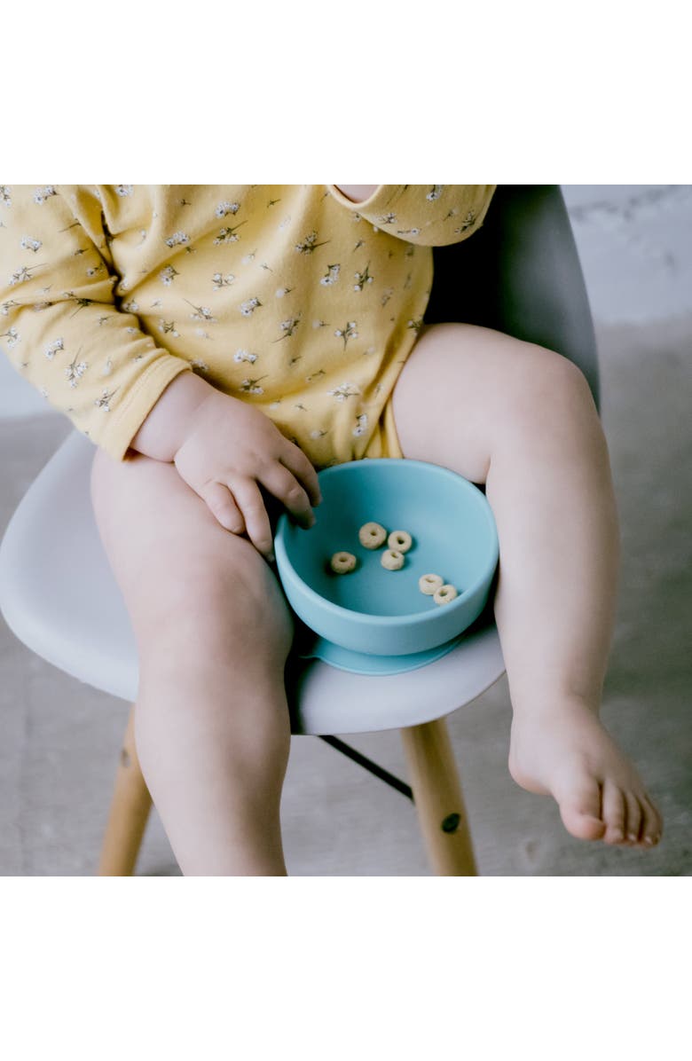 EKOBO Silicone Suction Baby Bowl Set, Alternate, color, Blue Abyss / Lagoon