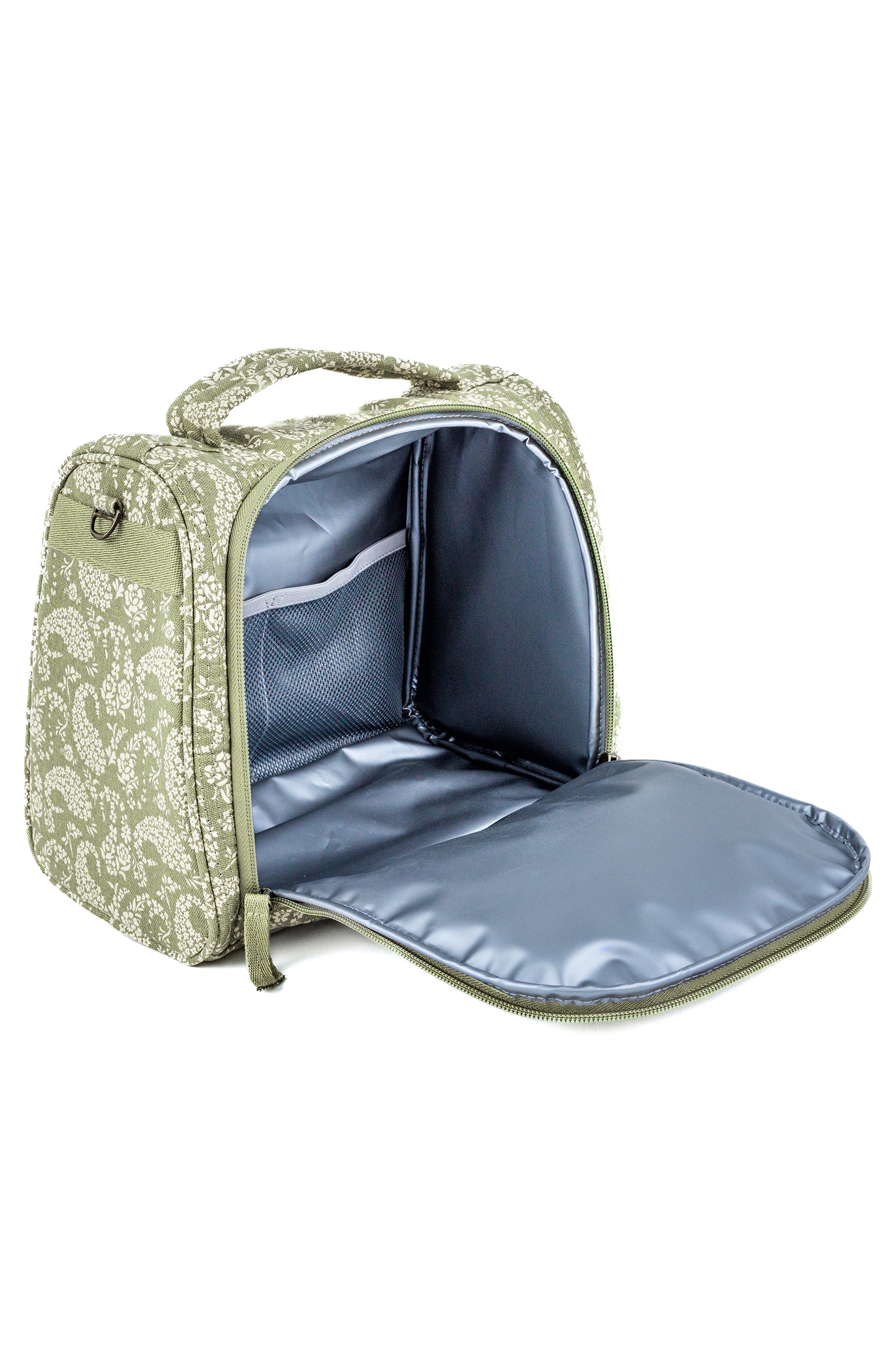 JuJuBe x Sazan Hendrix Insulated Bottle Bag, Alternate, color, Paisley Floral