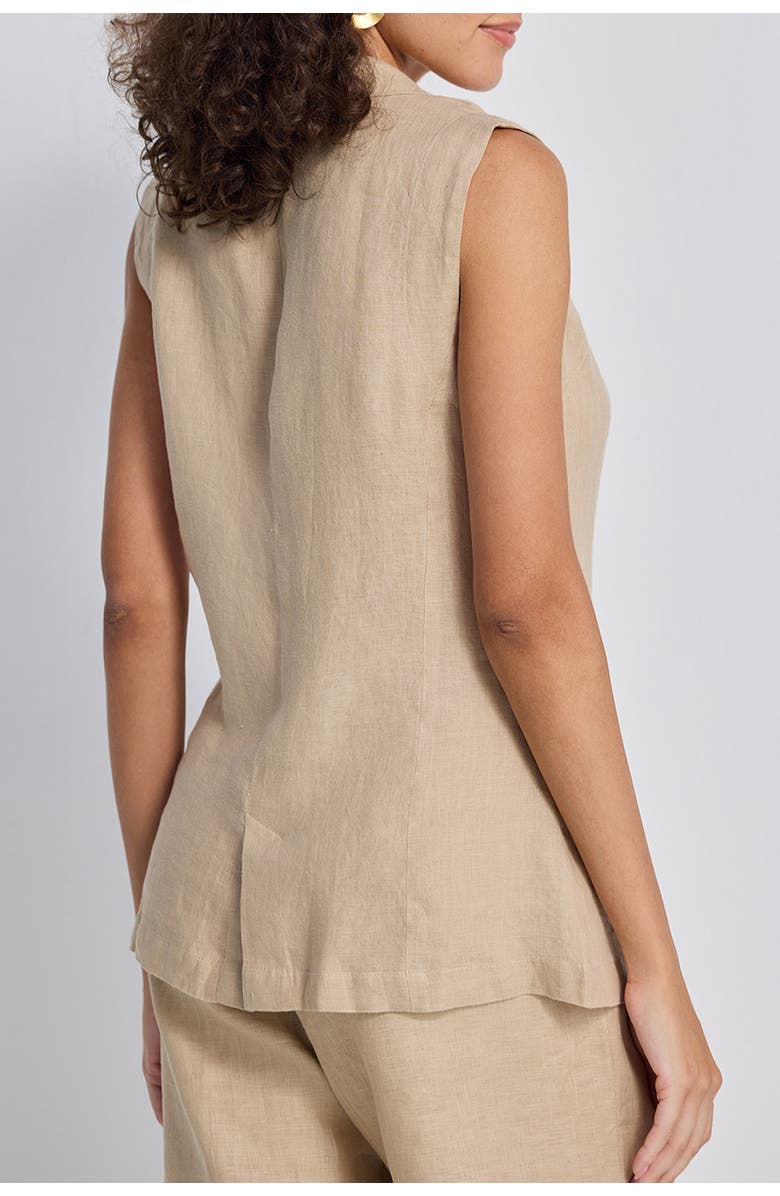 Reistor Sleeveless Hemp Jacket, Alternate, color, Neutral