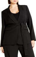 City Chic Soraya Belted Jacket