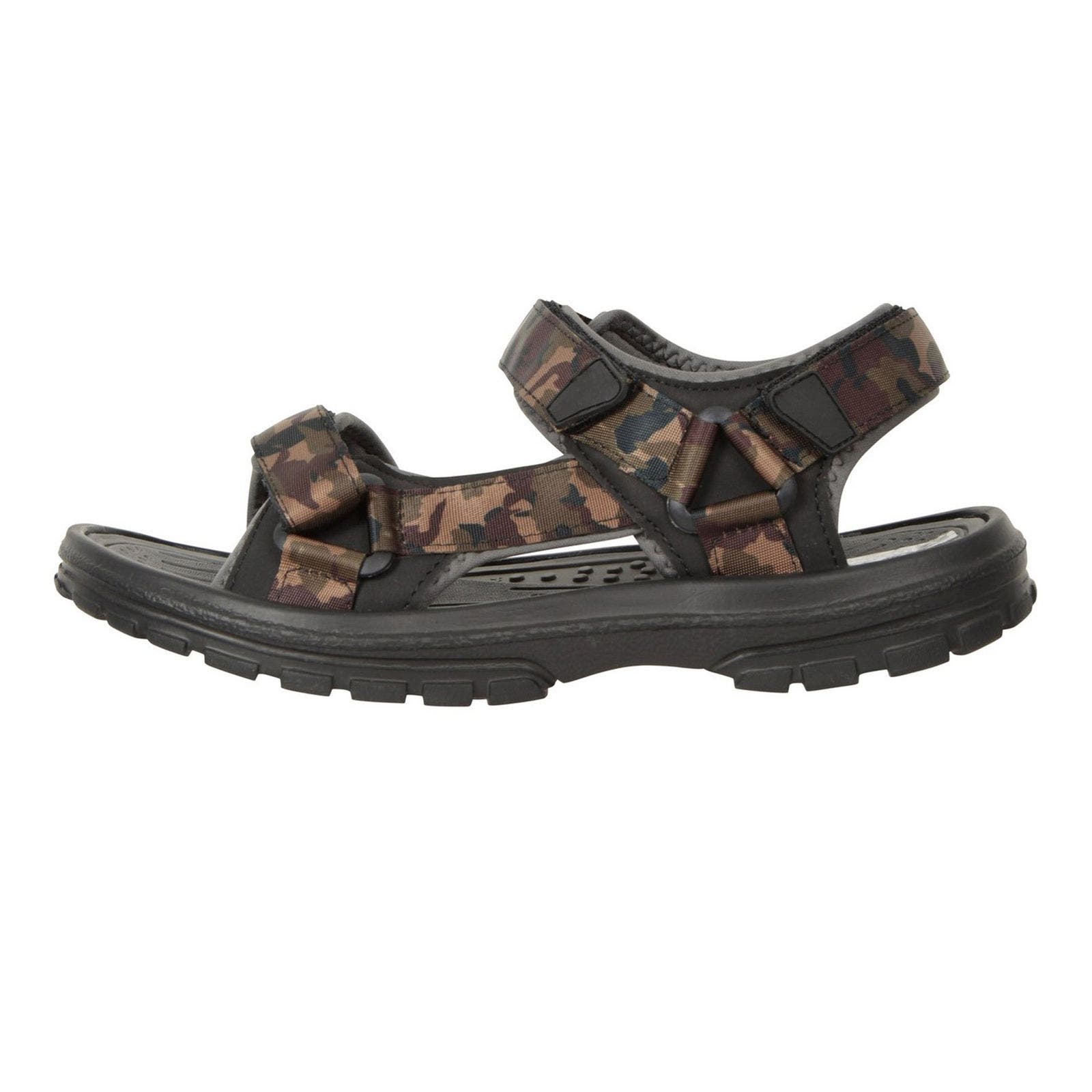 Crete Camo Sandals, Alternate, color, Green and Black