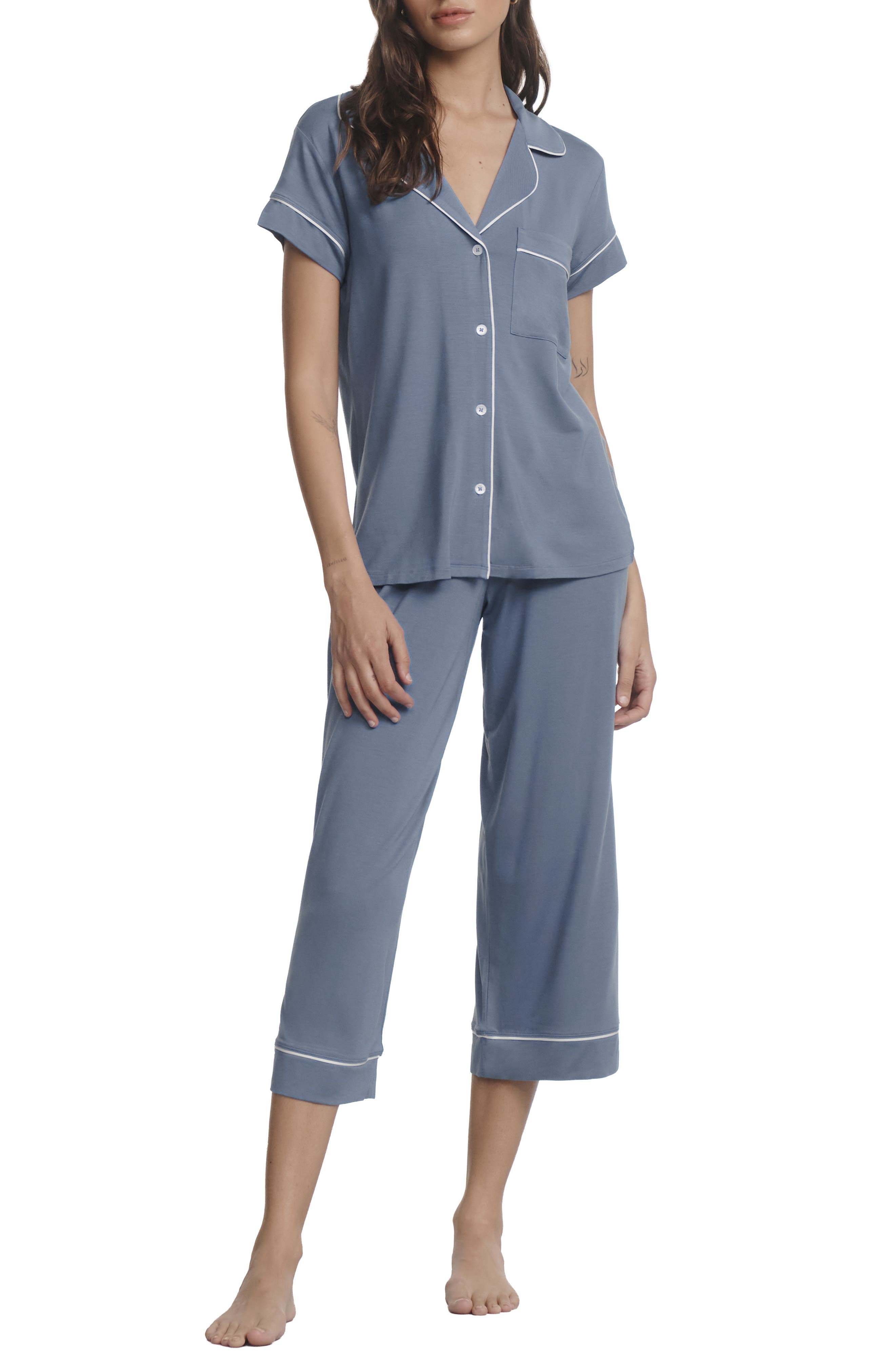 SLATE BLUE/ IVORY