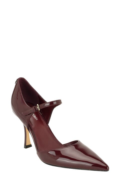 Brynia Faux Leather Mary Jane Pump