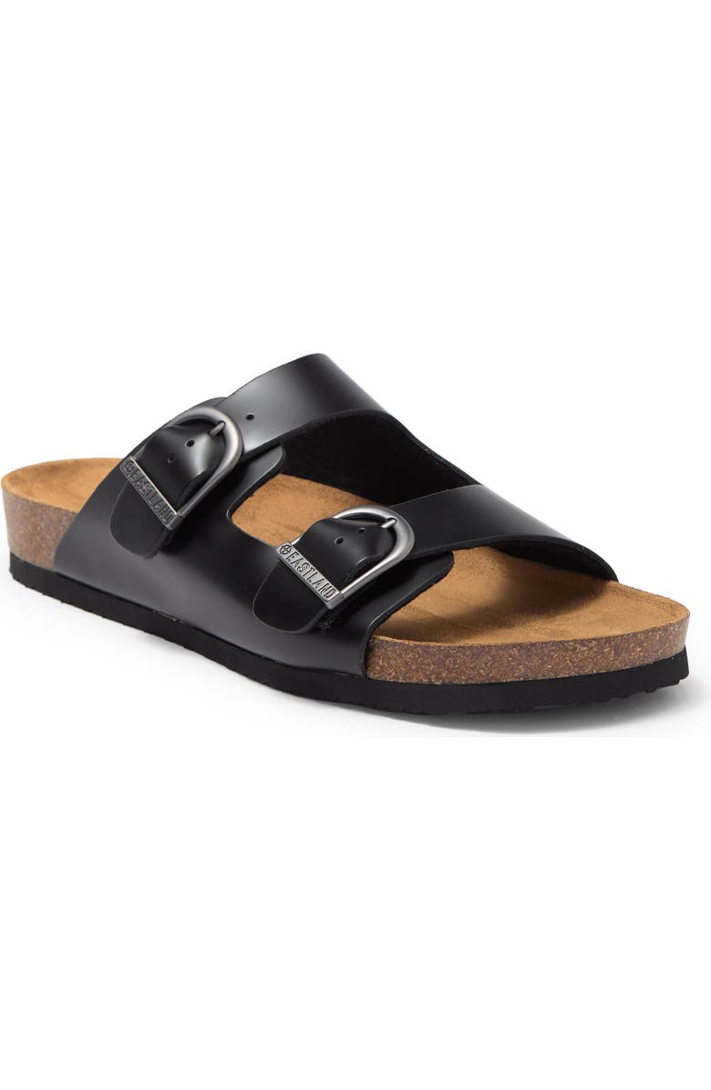 Eastland Cambridge Slide Sandal, Main, color, Black