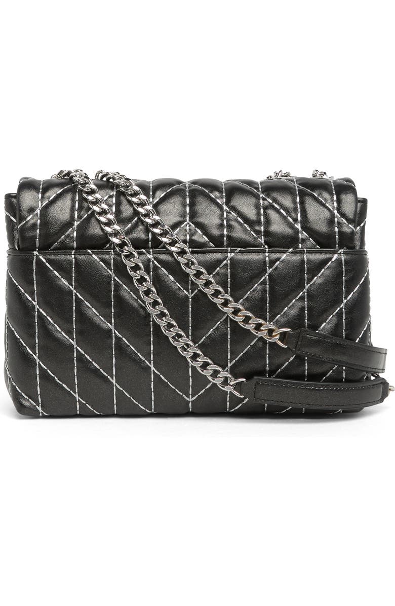 KARL LAGERFELD PARIS Lafayette Star Studded Shoulder Bag, Alternate, color,