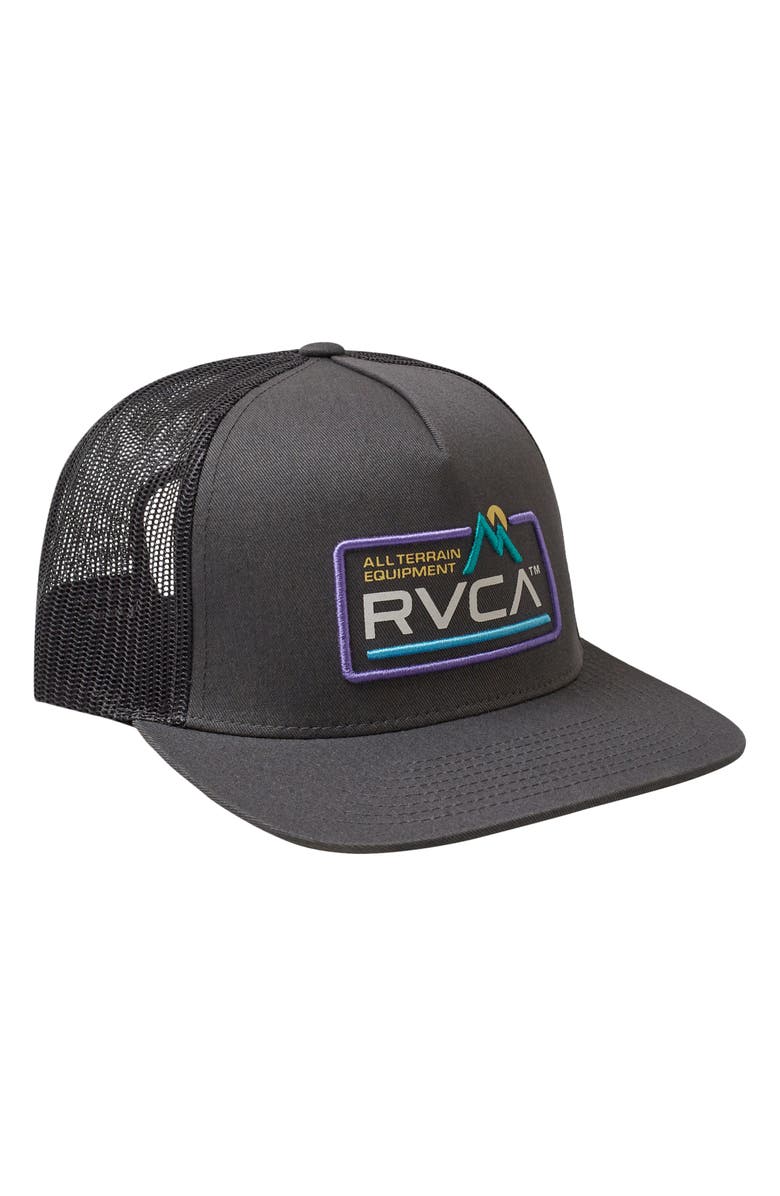 RVCA Kids' All Terrain Trucker Hat, Main, color, 