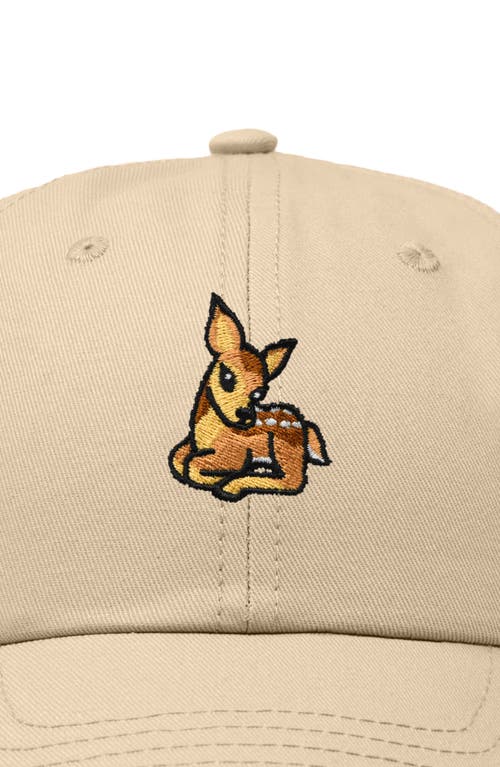 DALIX DALIX FAWN EMBROIDERED OUTDOOR CAP 