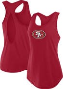 FANATICS Women's Fanatics Scarlet San Francisco 49ers Iron Fan Tank Top