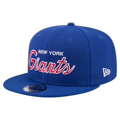 Men's New Era  Royal New York Giants Core Team Script 9FIFTY Snapback Hat
