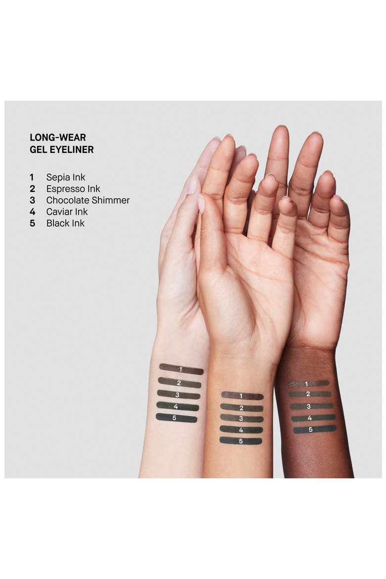 Long-Wear Waterproof Gel Eyeliner, Alternate, color, BLACK INK