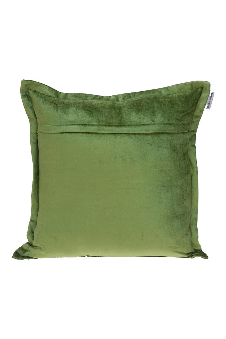 Agneta Transitional Olive Throw Pillow, Alternate, color, OLIVE