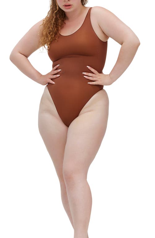 Noody Ultra-thin Seamless Forming Scoop Neck Bodysuit