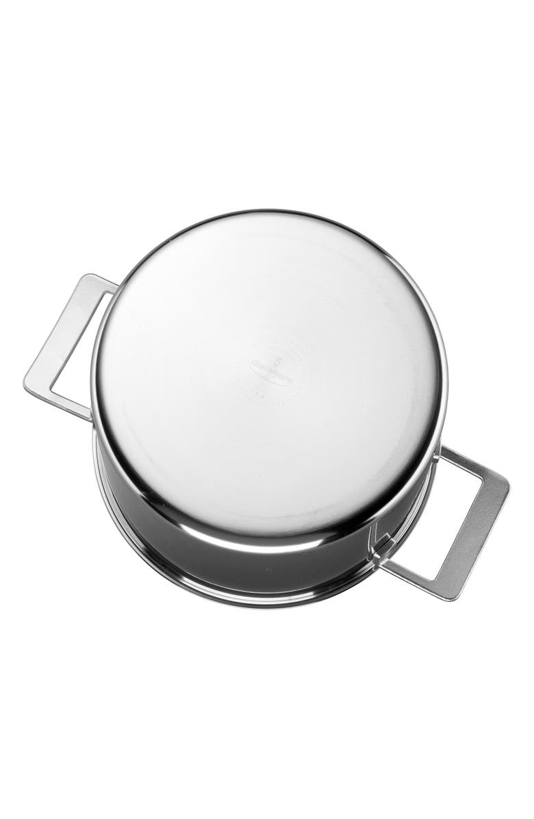 Demeyere Industry 5-Ply 8-Quart Stockpot with Lid, Alternate, color,