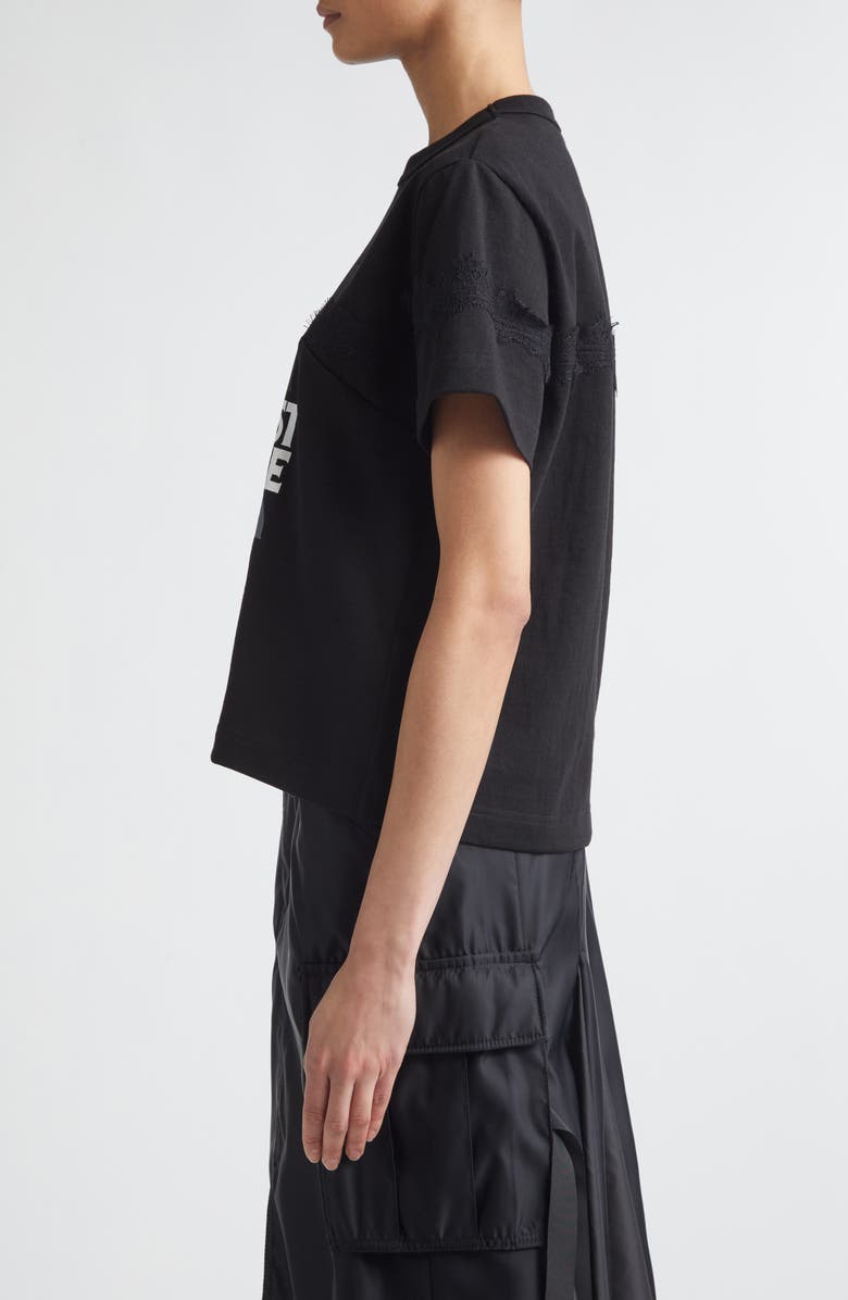 Sacai At Your Best, You Are Love Graphic T-Shirt, Alternate, color, Black