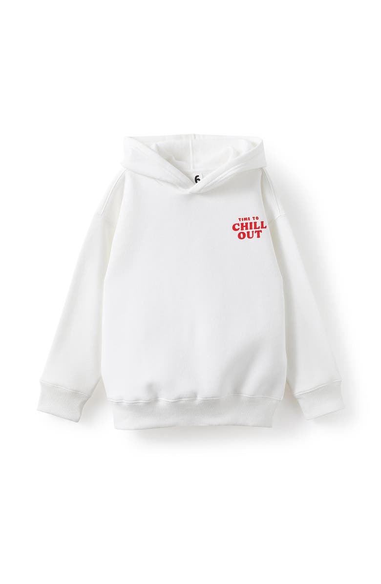 Cotton On Kids Kid
s Sammy Oversized Hoodie, Main, color, Vanilla Bubble Tea