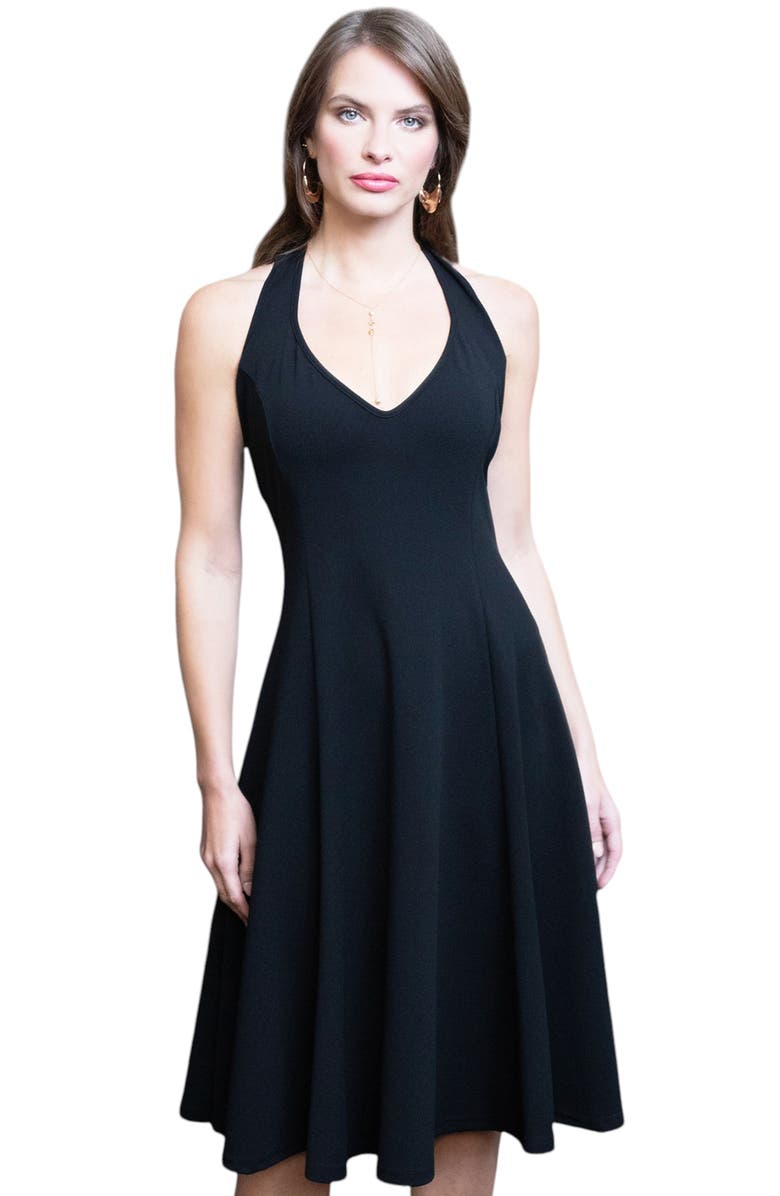 HotSquash London Clothing Sleeveless A-Line Dress, Main, color, 