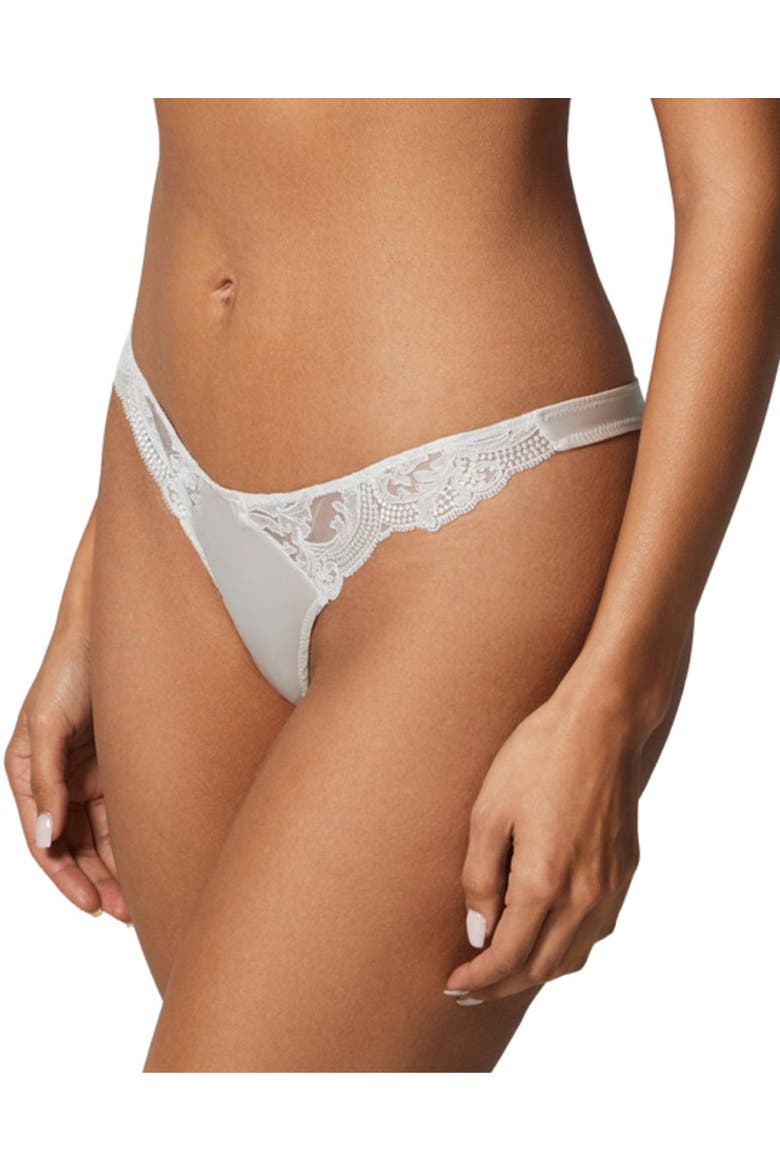 Voltaire Thong, Alternate, color, Ivory