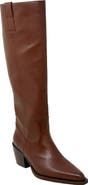 SHUSHOP Vienna Knee High Western Boot