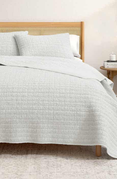 Woven & Weft Waffle Weave 3-Piece Quilt Set