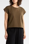 Eileen Fisher Crewneck Box Top