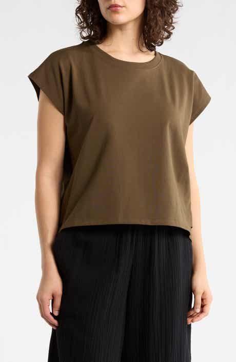 Eileen Fisher Crewneck Box Top