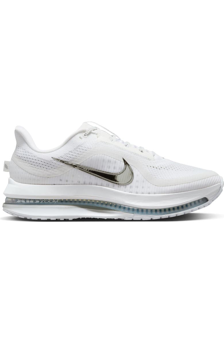 Nike Air Zoom Pegasus Premium Running Shoe, Alternate, color, 102 White/M Silv