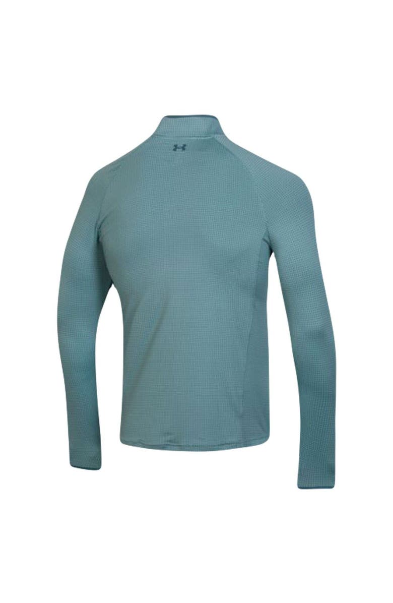 Under Armour Men's Valspar Championship Under Armour Teal T2 Green Half Moon Raglan Quarter-Zip Top, Alternate, color,