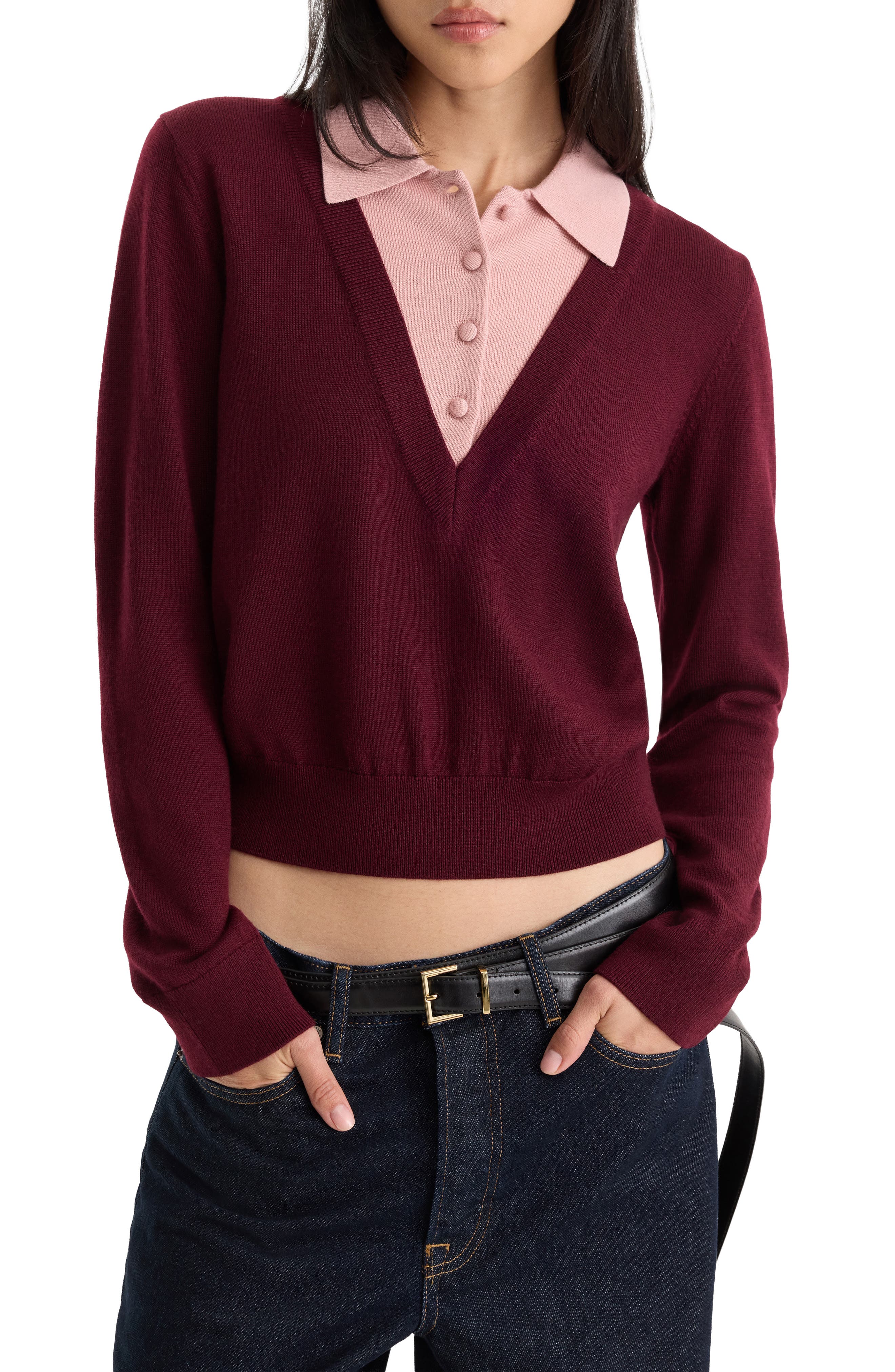 selected BERRY NOIR WITH BLUSH