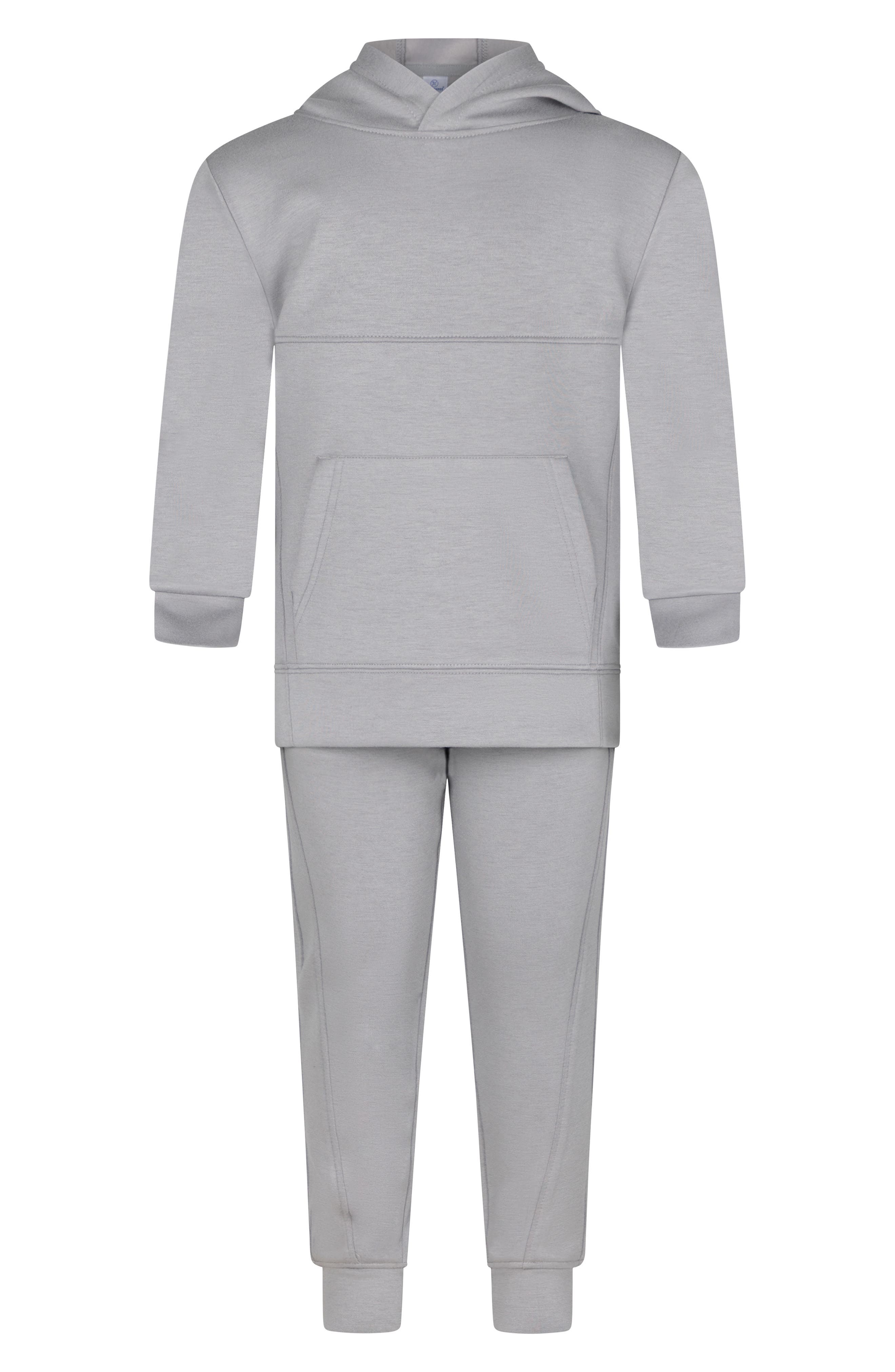 90 DEGREE BY REFLEX Kids' Defy Scuba Knit Hoodie, T-Shirt & Joggers Set