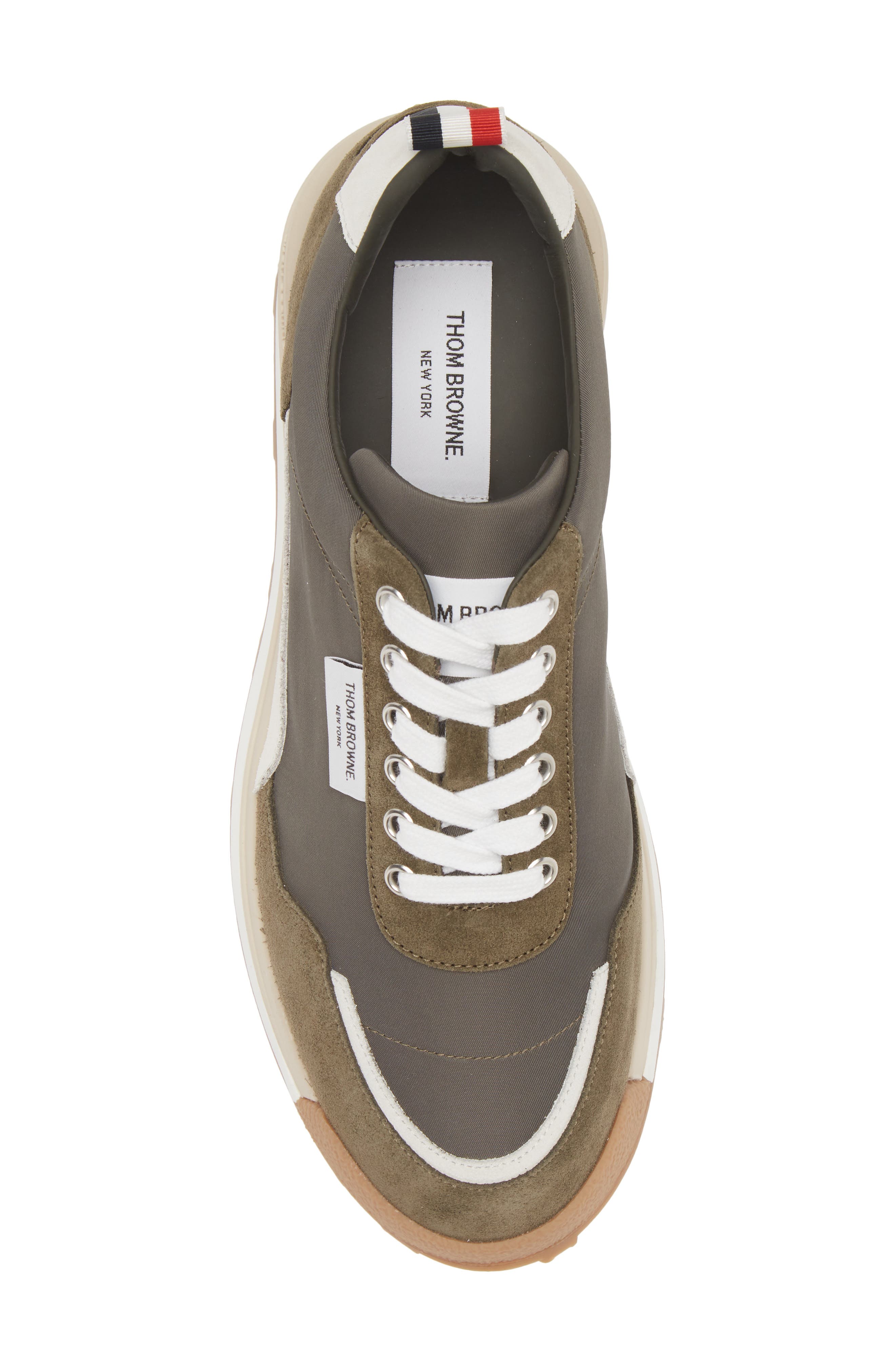 Thom Browne Alumni Sneaker, Alternate, color, Dark Green