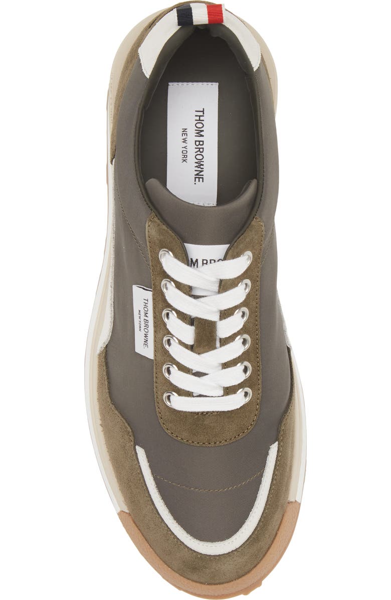 Thom Browne Alumni Sneaker, Alternate, color, Dark Green