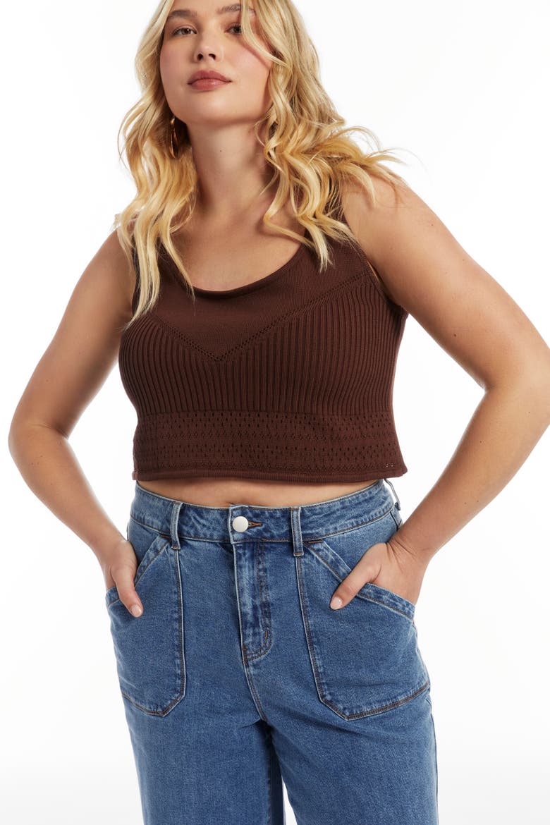 Wide-Leg Cropped Cuffed Jeans, Alternate, color, MEDIUM VINTAGE WASH
