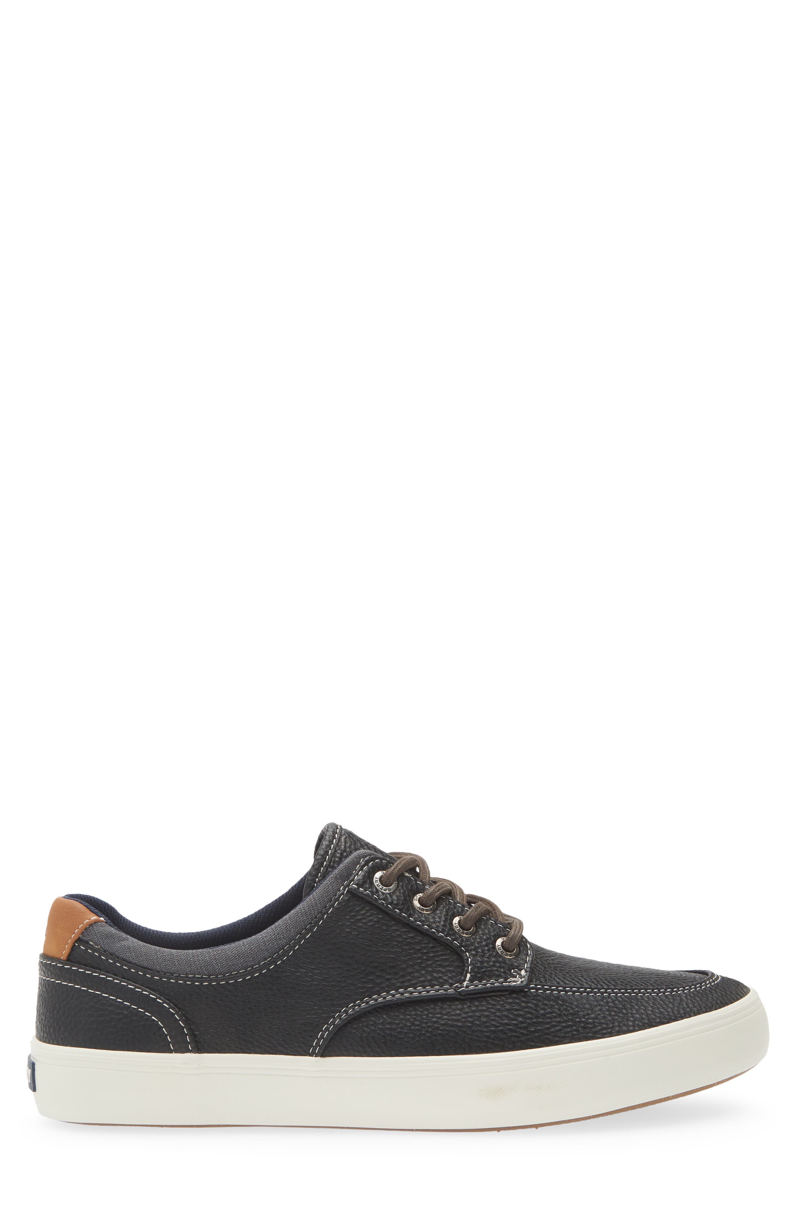 Sperry Mocstripe Sneaker, Alternate, color, Black