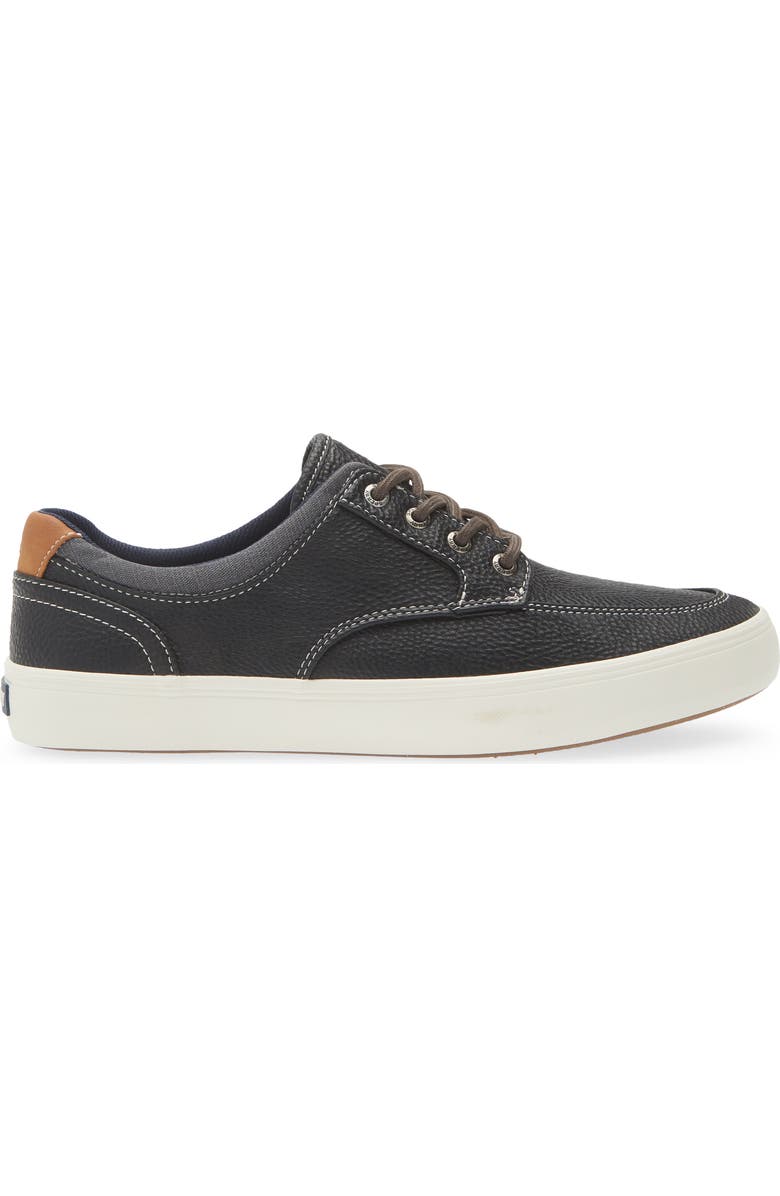 Sperry Mocstripe Sneaker, Alternate, color, Black