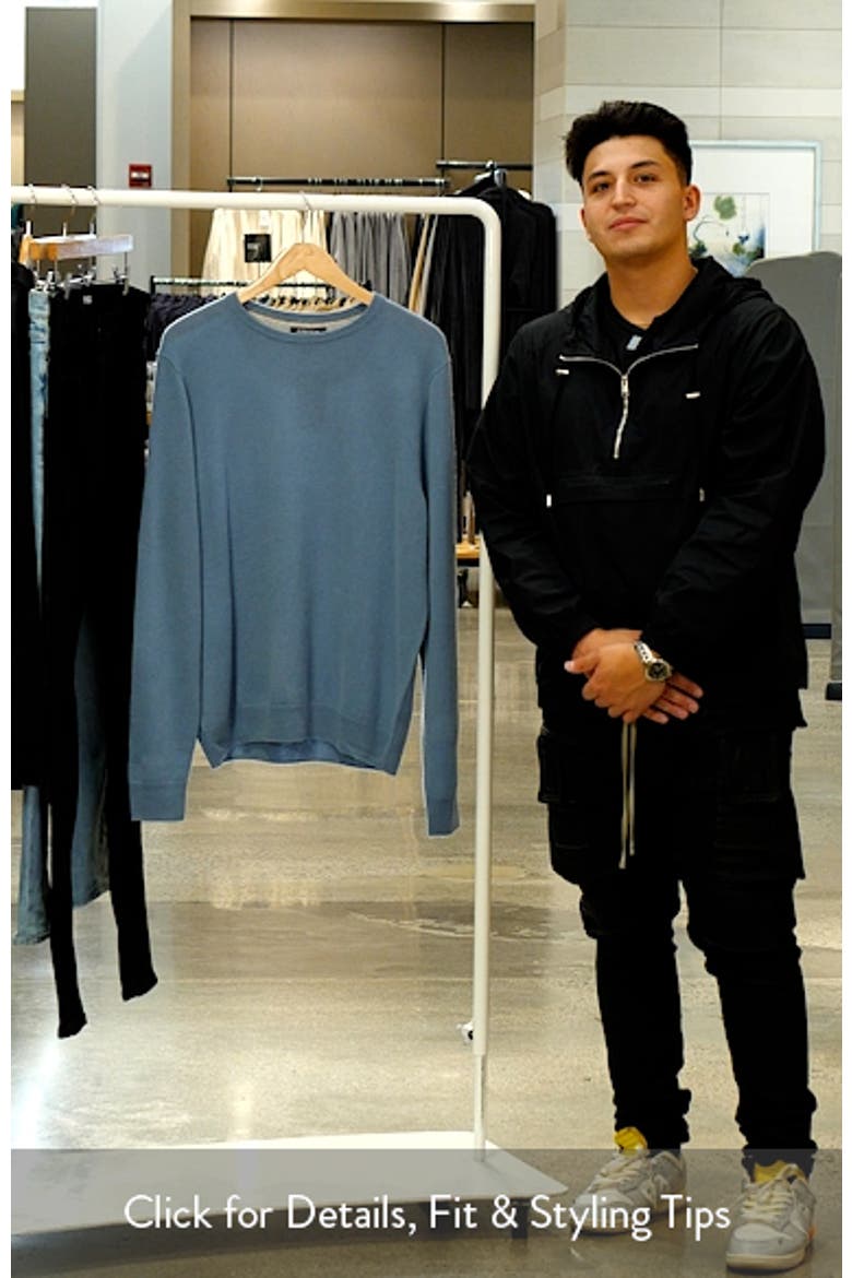 Cashmere Crewneck Sweater video