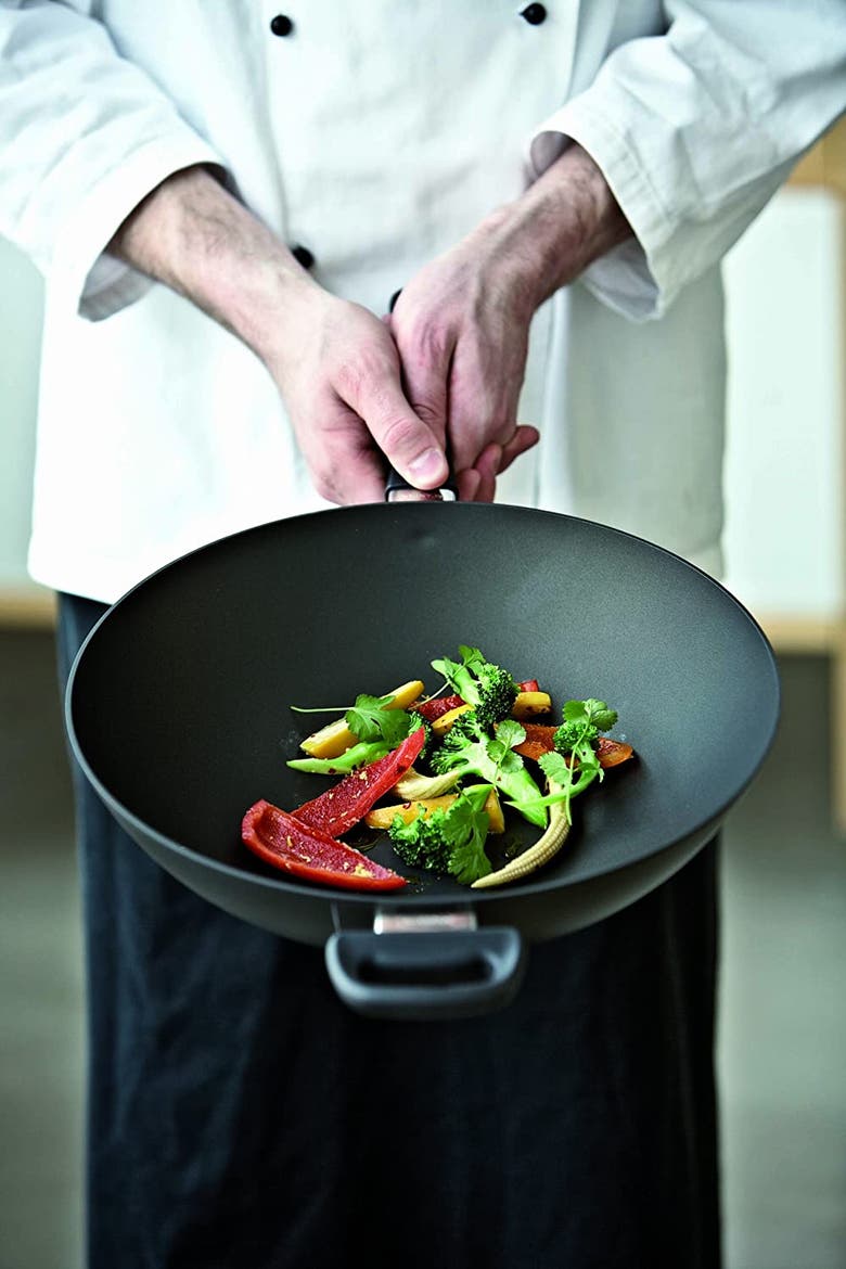 Classic 12.5 Inch Wok, Alternate, color, Black