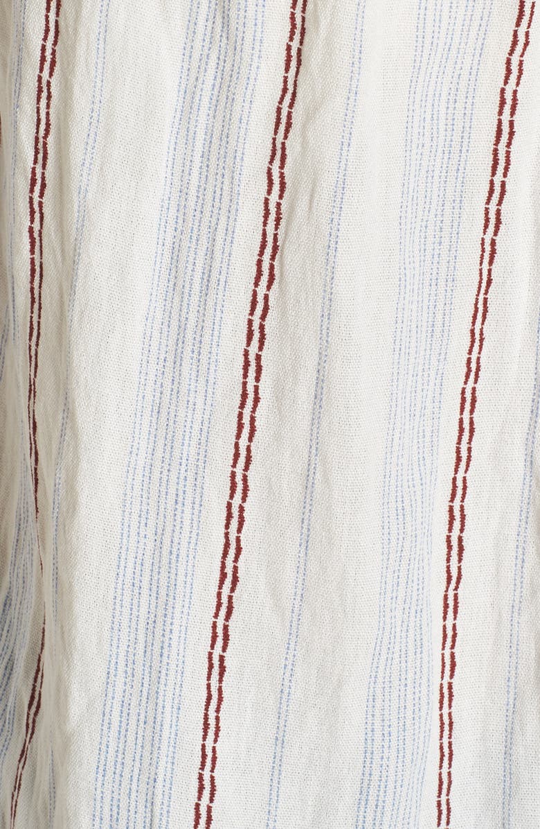 All in Favor Tassel Trim Off the Shoulder Top, Alternate, color, 