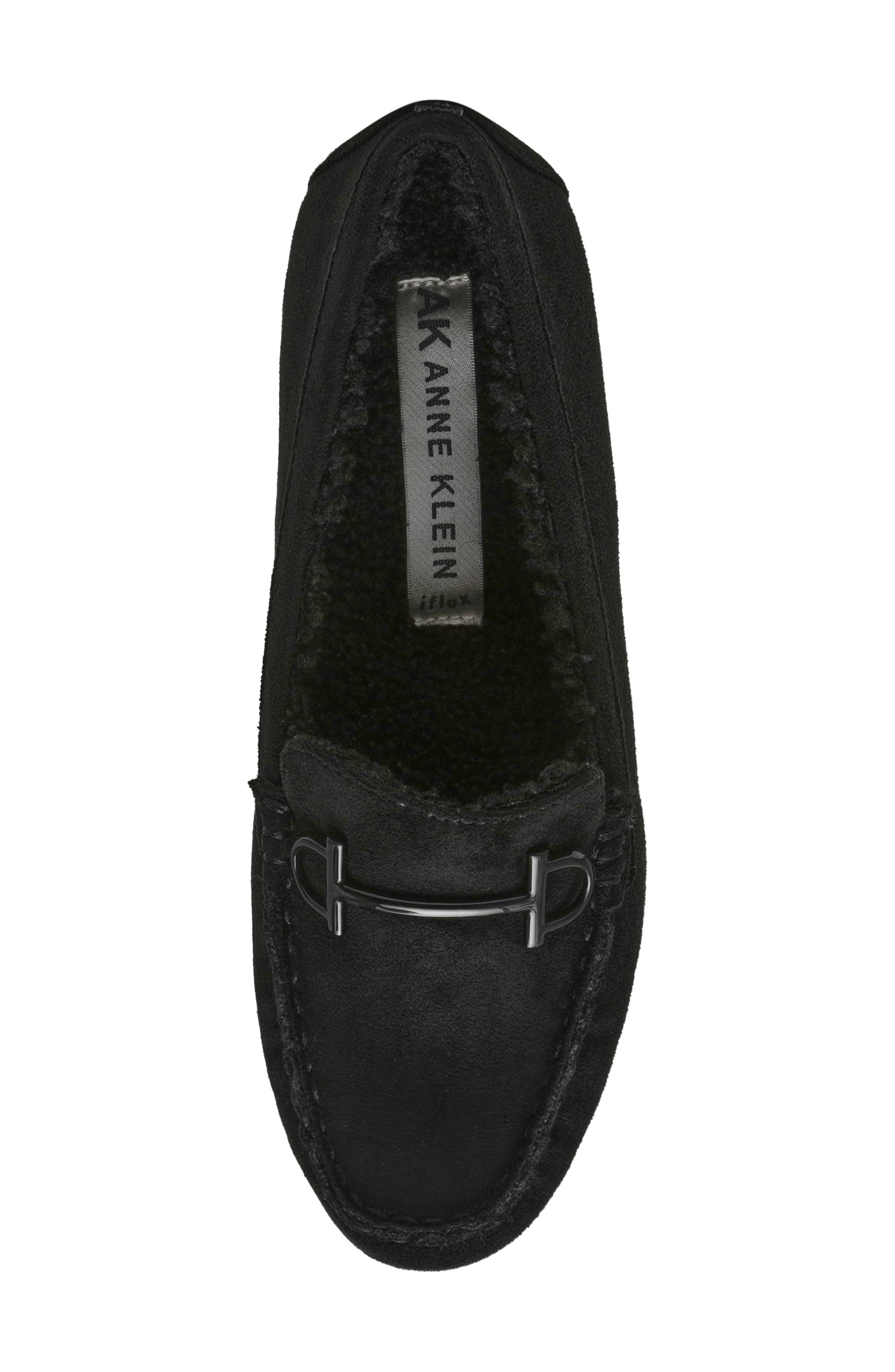 Anne Klein Orlaa Faux Fur Slipper, Alternate, color, 