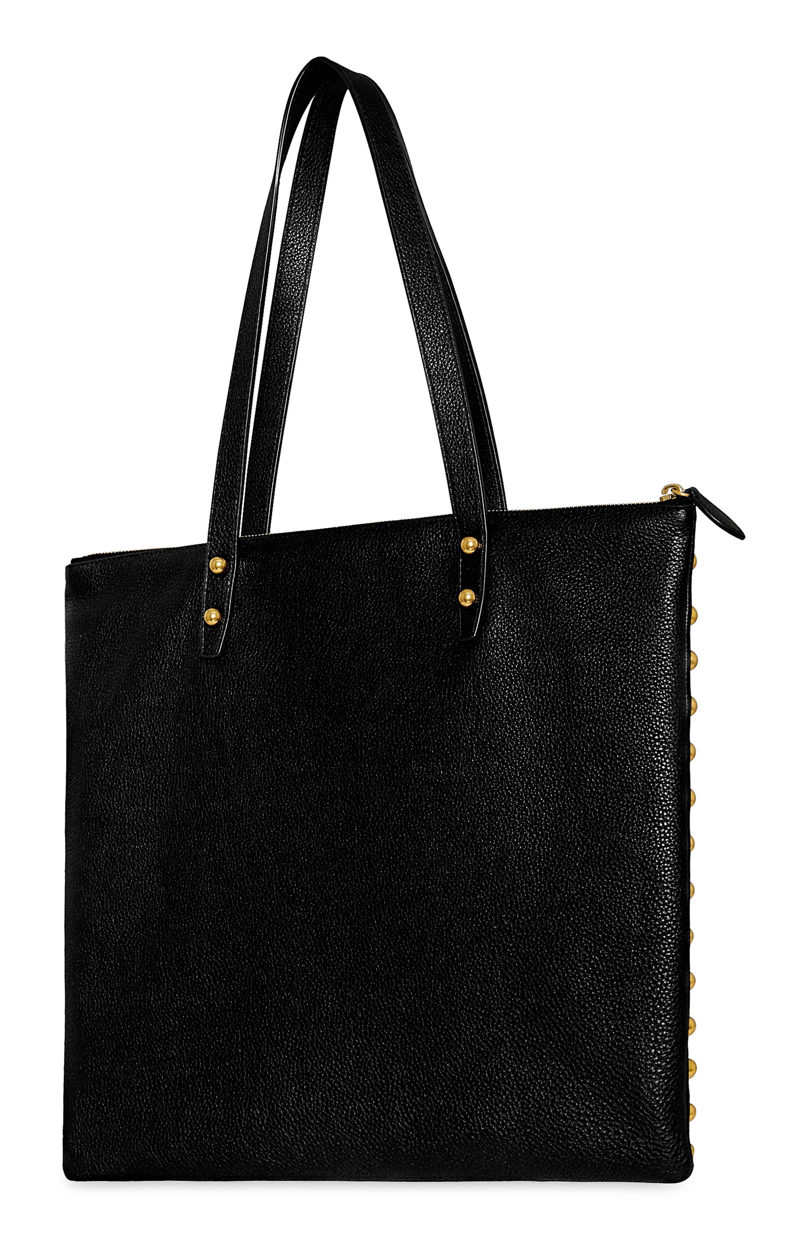 Rebecca Minkoff Milan Studded Leather Tote, Alternate, color, 