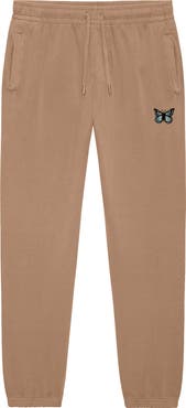 Dalix Womens Butterfly Heavy Weight Fleece Sweatpant Pant
