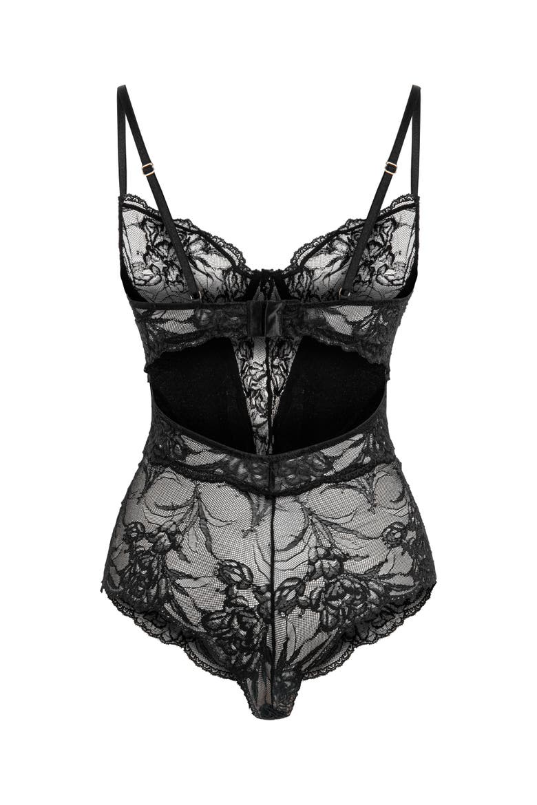 Eclipse Bodysuit, Alternate, color, Black